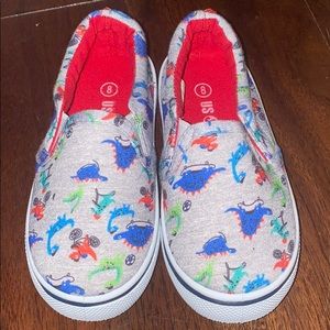 DINOSAUR SLIP ON SHOES